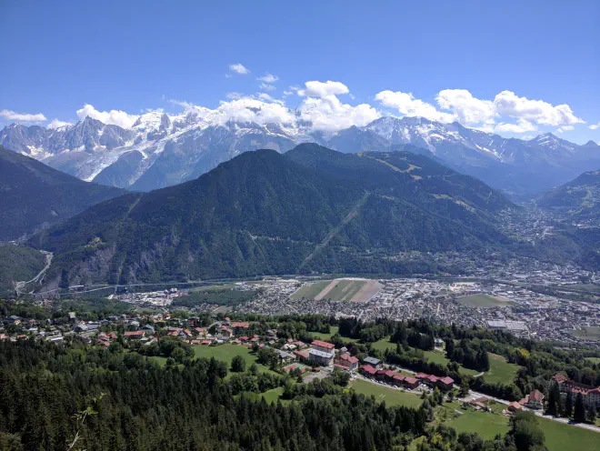 View from the Via Ferrata