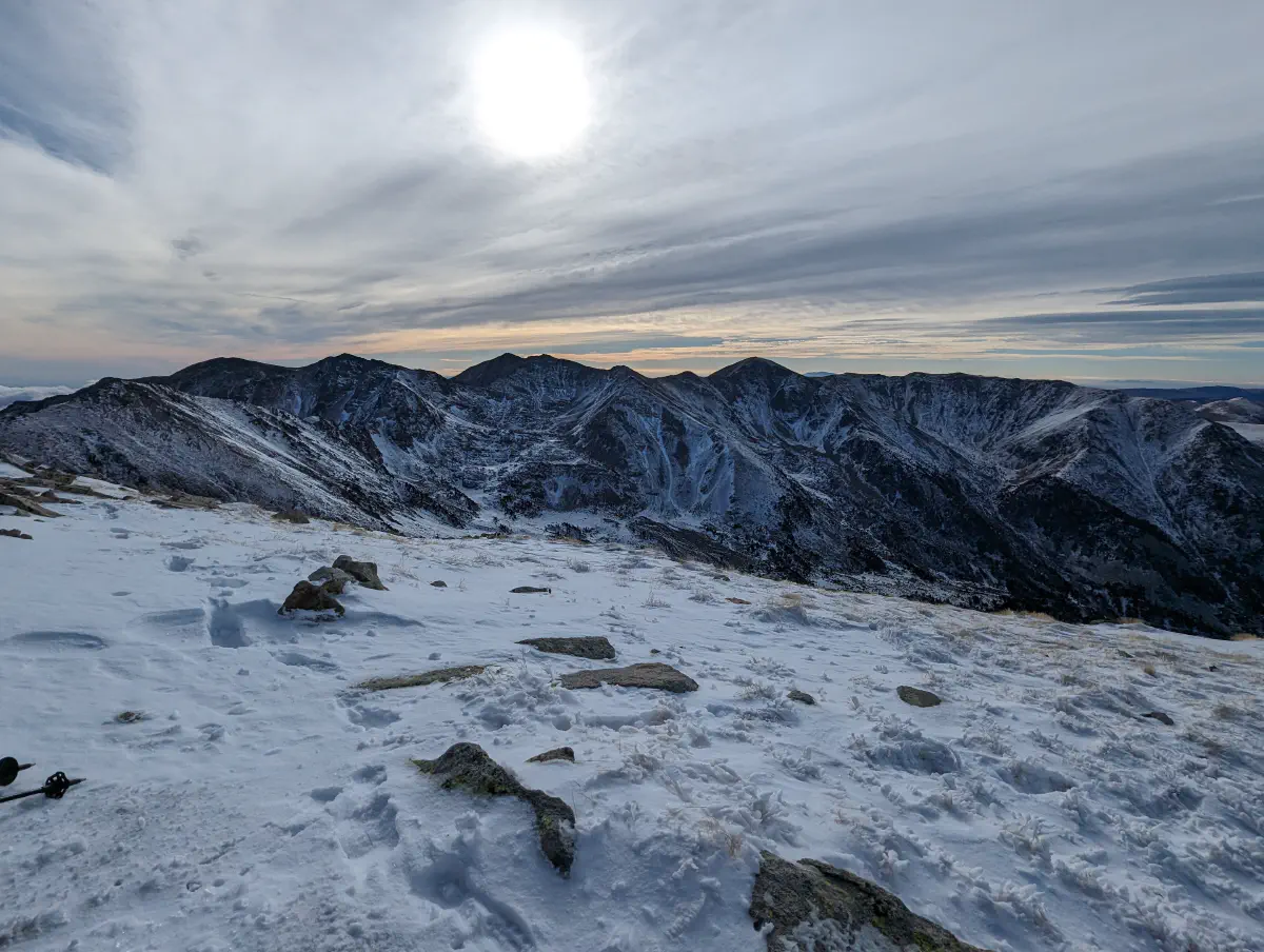 At the summit of Quazemi de Dalt