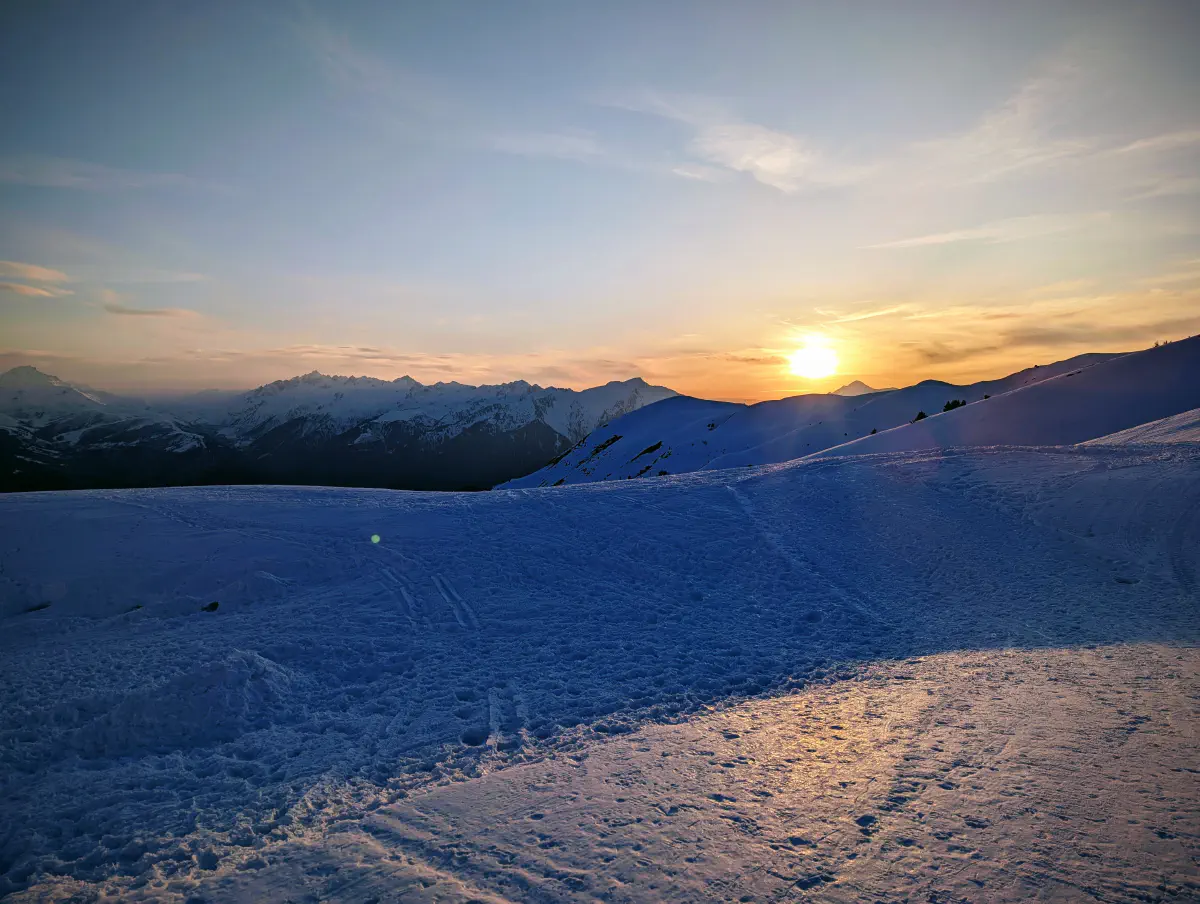 View from the Nant du Beurre refuge